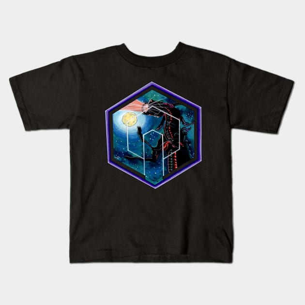 The watcher Kids T-Shirt by VixPeculiar